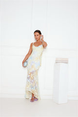 Lush Style Maxi Dress Yellow