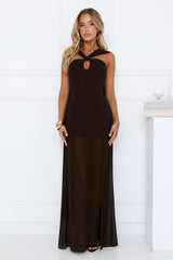 Dressed To Perfection Maxi Dress Black